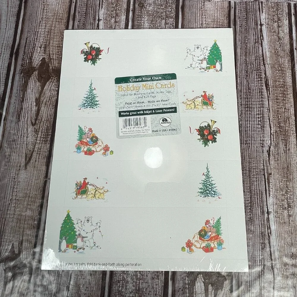 AMPAD 50 Holiday Mini Cards 2